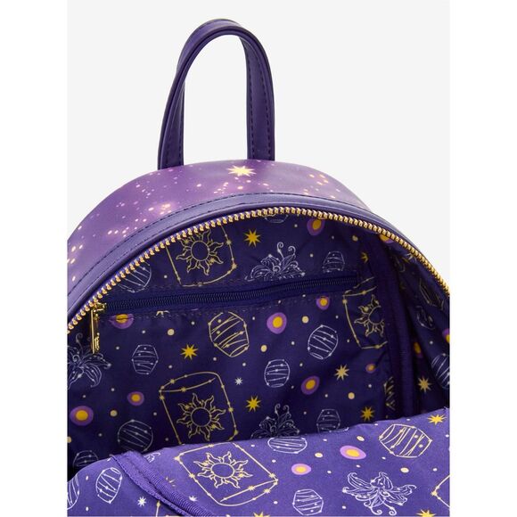 Loungefly Disney Tangled Lantern Scene Light-Up Mini Backpack